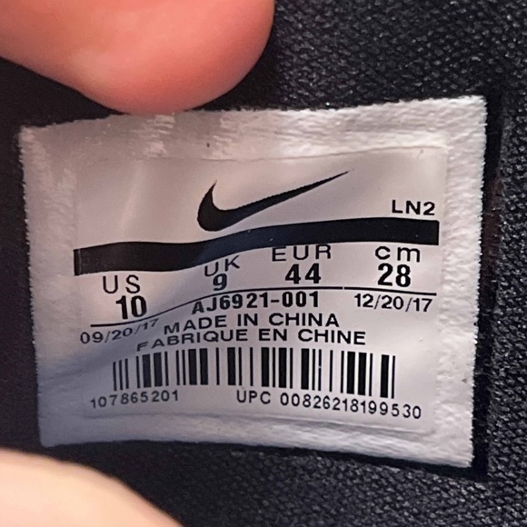 Nike Kobe A.D. AD Mid NCAA Tournament 2018 Black Multicolor - Picture 10 of 11